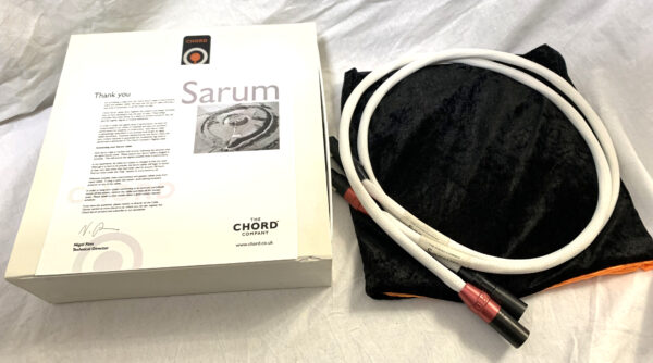 【希少/極上品】SARUM TUNED ARAY XLR1.0m CHORD COMPANY 1.0ｍ 定価38.9万円