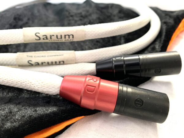 【希少/極上品】SARUM TUNED ARAY XLR1.0m CHORD COMPANY 1.0ｍ 定価38.9万円 - 画像 (2)