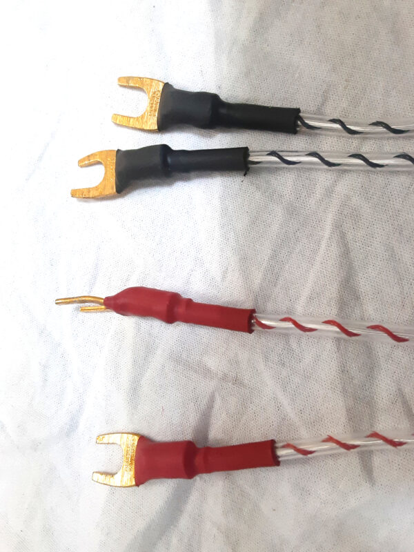 【極上品】Nordost Bi-Wire Jumpers BW7JUMP SS ジャンパーケーブル Yラグ/Yラグ ジャンパー線 ノードスト - 画像 (4)