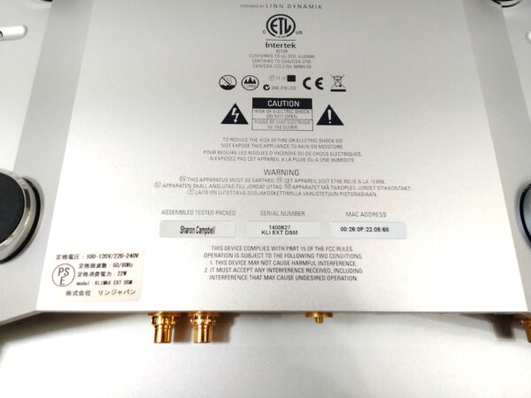 【美品】Linn klimax exakt dsm トレードイン対象 ネットワークプレイヤー クライマックス リン - 画像 (10)