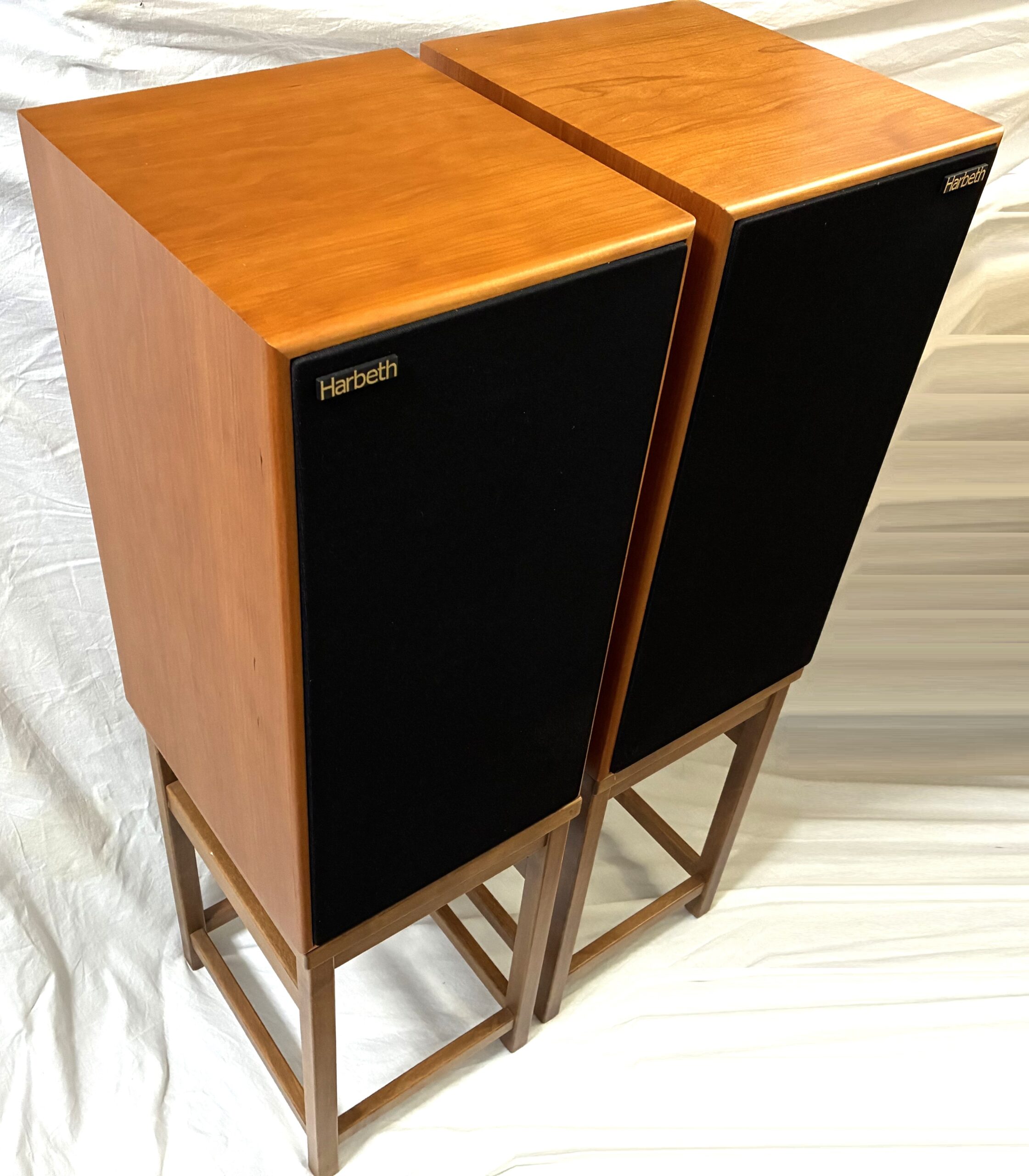 【美品】Harbeth HL-Compact7ES-3 スピーカー ペア スタンド付き ハーベス - 画像 (2)