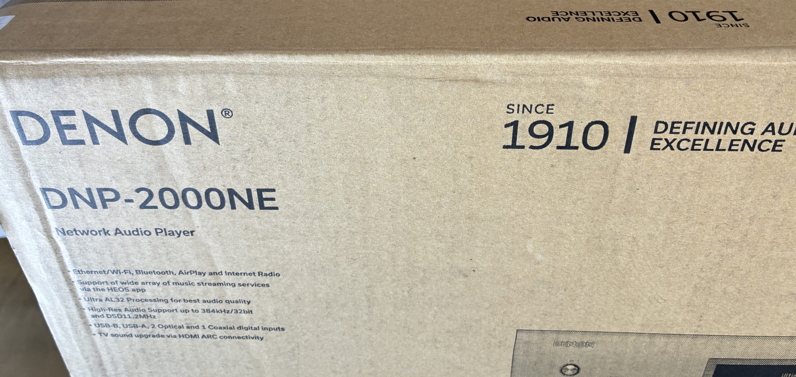 【新品同様】DENON DNP-2000NE ネットワークオーディオプレーヤー 2024年製 HDMI ハイレゾ対応 USB-DAC 元箱・付属品有 - 画像 (14)